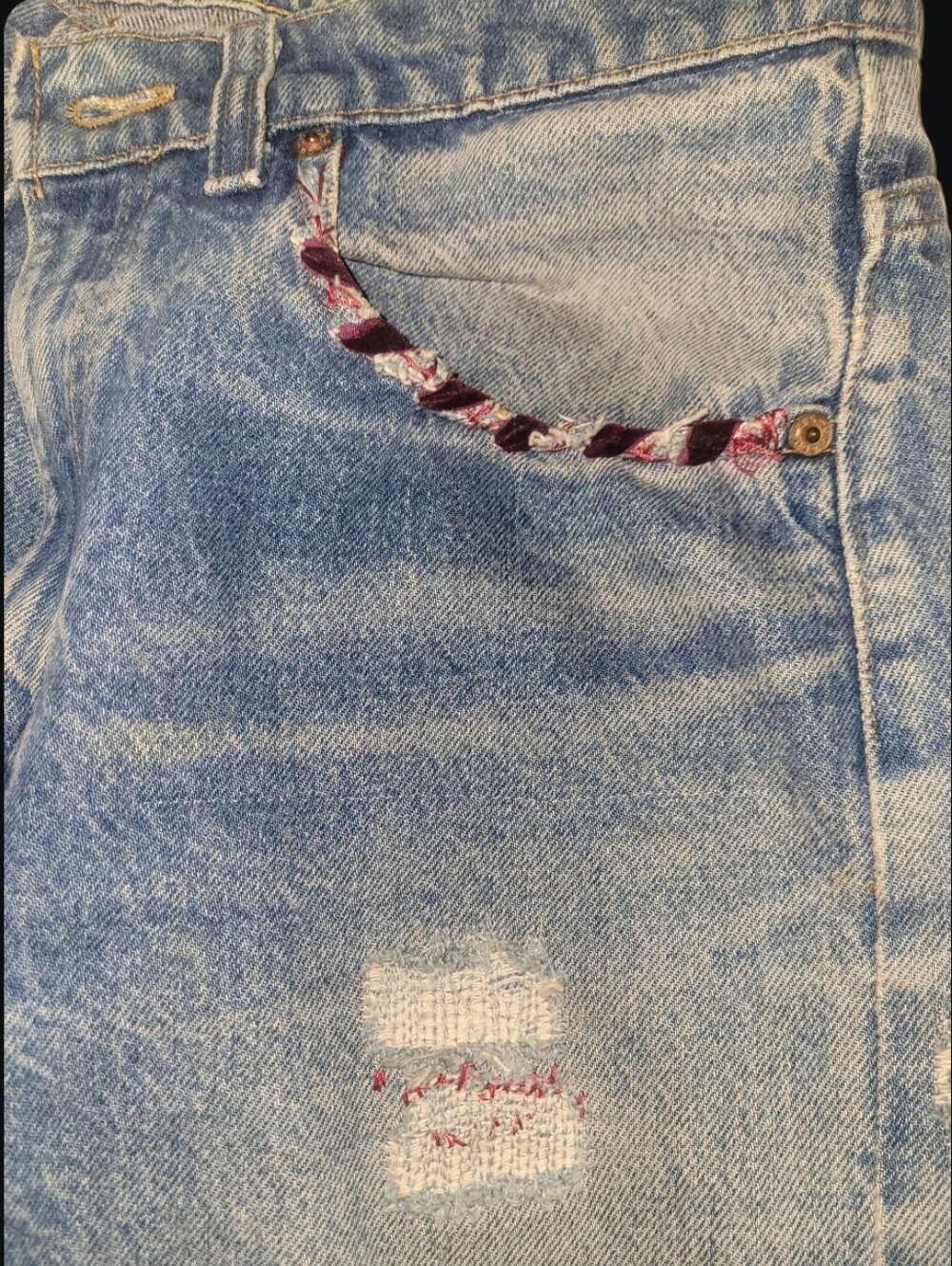 RARE Vintage Coach Legacy Limited Edition Denim Jeans #79/100 - Picture 7 of 10